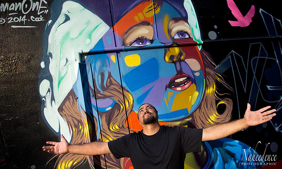 Mane One Faces LA Painting One